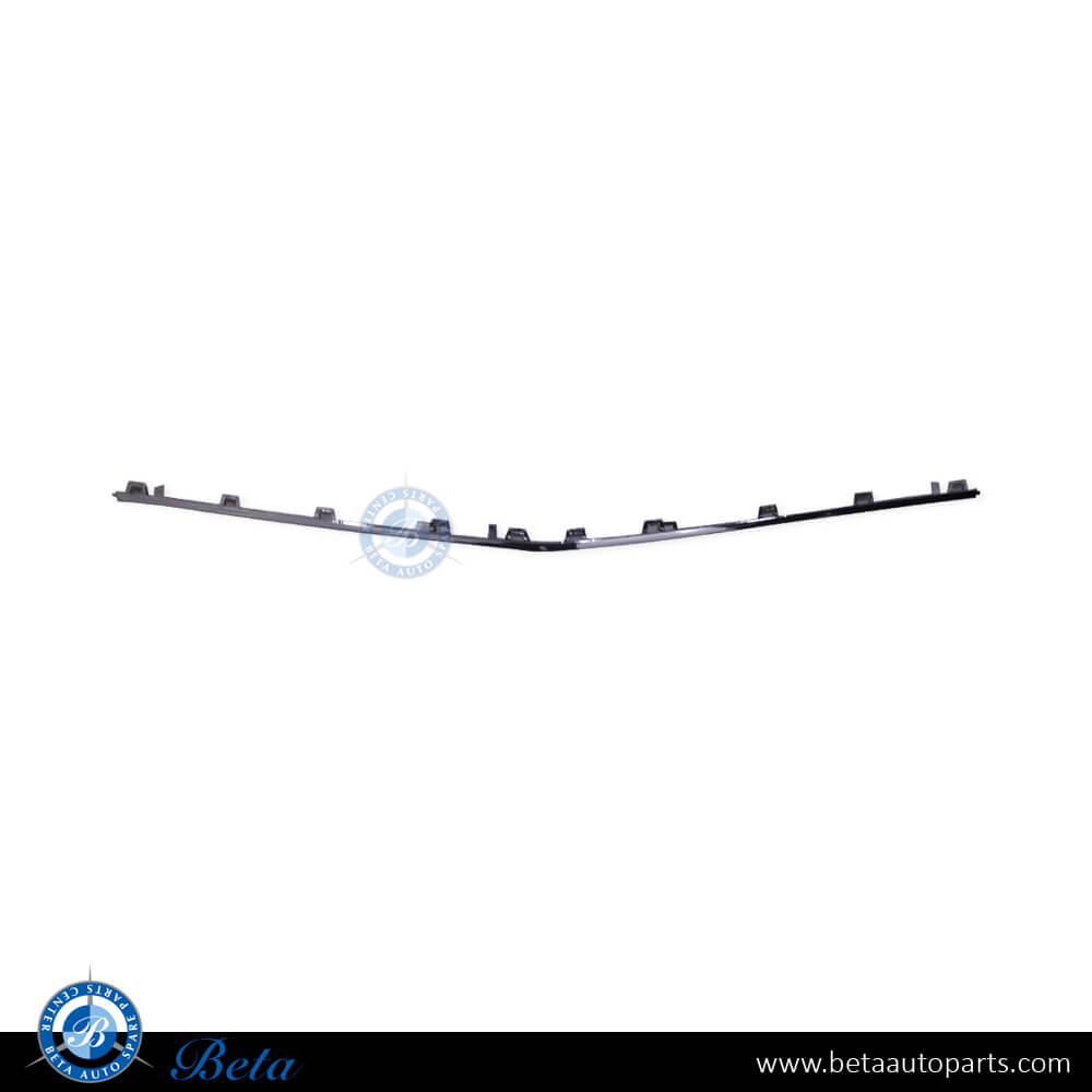 Front Bumper Lower Chrome Moulding AMG Silver Color for Mercedes S-Class W223 2021-Up models, Part Number 2238851402 Front Bumper Lower Chrome Moulding AMG Silver Color for Mercedes S-Class W223 2021-Up models, Part Number 2238851402